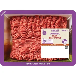 Macro Organic Lean Beef Mince