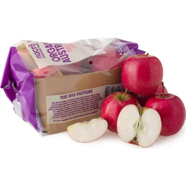 Macro Organic Pink Lady Apple Punnet Macro Organic Pink Lady Apple Punnet