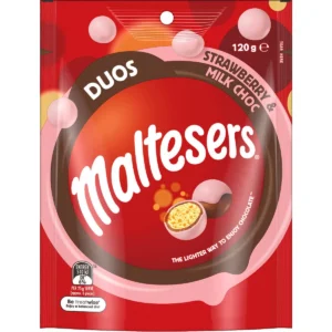 Maltesers Duos Strawberry & Milk Choc Share Bag