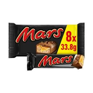 Mars 8 x 34.5g Caramel Multipack Chocolate Bars
