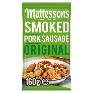 Mattessons Smoked Pork Sausage Original 160g