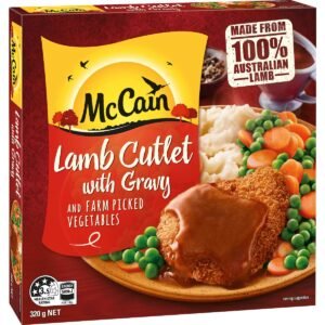 McCain Lamb Cutlet & Gravy Frozen NULL