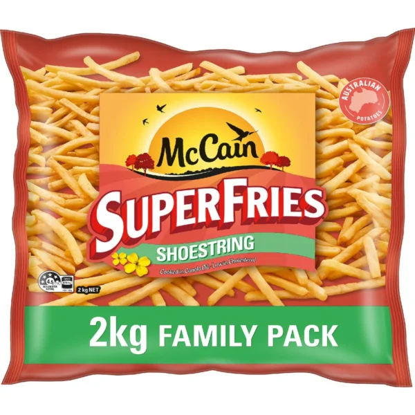 McCain Superfries Shoe String Family
