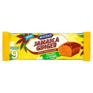 McVitie's Jamaica Ginger Pineapple & Coconut Flavour Sticky Pudding Cake
