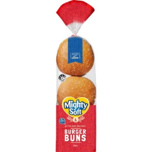 Mighty Soft Bread Rolls Hamburger Buns