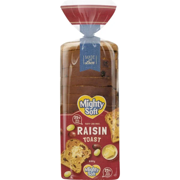 Mighty Soft Raisin Toast