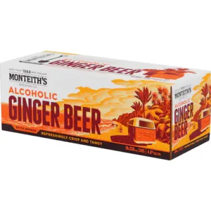 monteith's ginger beer alcoholic
