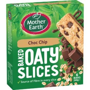 Mother Earth Chocolate Chip Oaty Slice