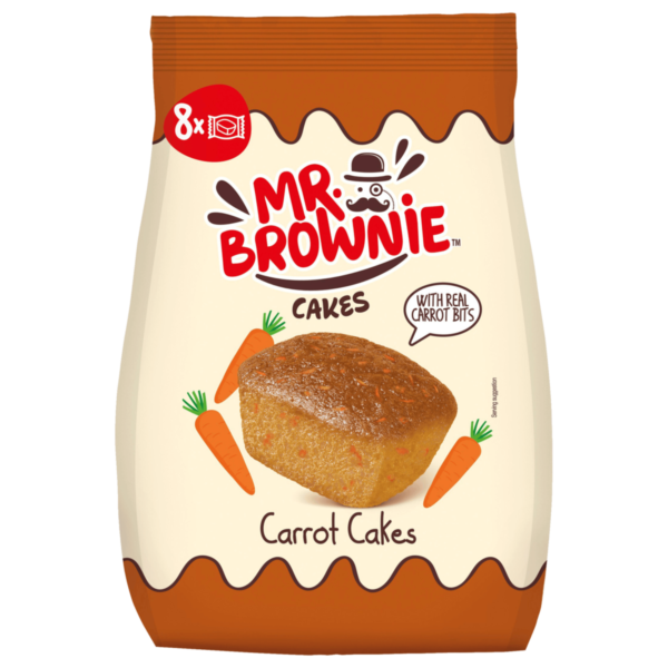 Mr. Brownie Carrot Cakes 200g Mr. Brownie Carrot Cakes 200g
