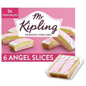 Mr Kipling Angel Slices Cakes x6