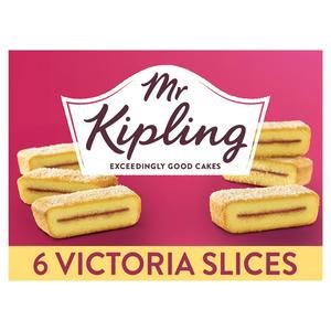 Mr Kipling Victoria Cake Slices x6