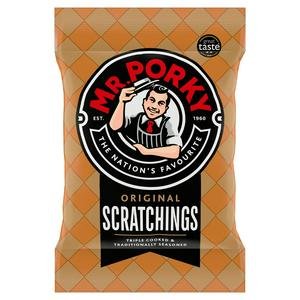 Mr Porky Original Pork Scratchings 65g Mr Porky Original Pork Scratchings 65g