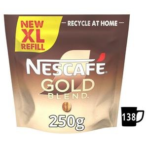 Nescafé 250g Gold Blend XL Refill Pouch Instant Coffee
