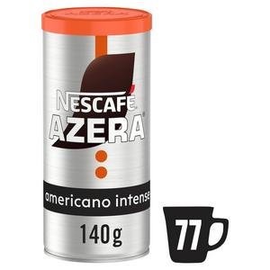 Nescafé Azera Americano Intense Instant Coffee with Finely Ground Beans 140g