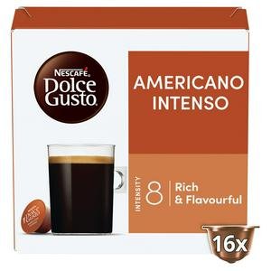 Nescafé Dolce Gusto 16 x Americano Intenso Coffee Pods
