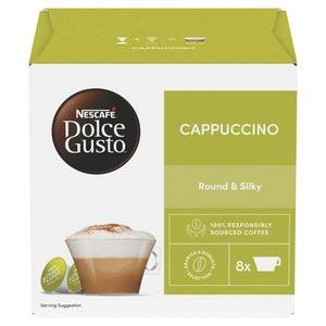 Nescafé Dolce Gusto 16 x Cappuccino Coffee Pods (8 Servings)