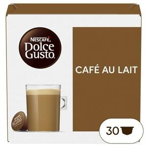 Nescafé Dolce Gusto Cafe Au Lait Coffee Pods x30