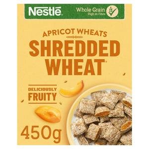 Nestle Shredded Wheat 450g Bitesize Apricot Wheats Breakfast Cereal