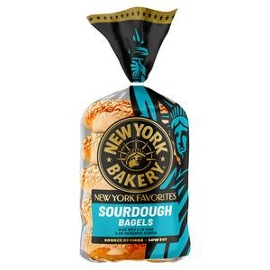 New York Bakery Co. Bagels, Sourdough x5