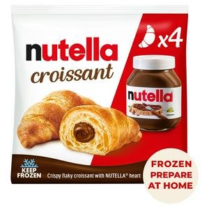 Nutella Chocolate & Hazelnut Bake at Home Croissants 4 x 85g