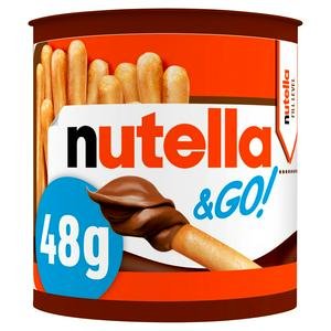 Nutella & Go! Hazelnut & Chocolate Spread + Breadsticks Snack 48g