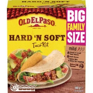 Old El Paso Bulk Hard & Soft Taco Kit Mexican Style
