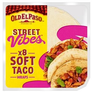 Old El Paso Mexican Street Vibes Soft Taco Wraps 220g
