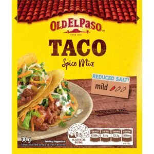 Old El Paso Reduced Salt Taco Spice Mix Taco Spice Mix