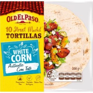 Old El Paso Street Market White Corn Tortilla Taco Wraps