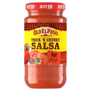 Old El Paso Thick 'N' Chunky Hot Salsa 226g
