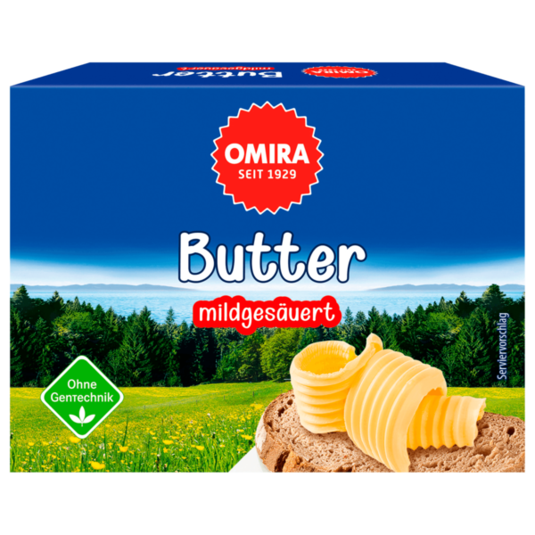 Omira Butter mild gesäuert 250g