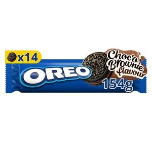 Oreo Choco Brownie Cookie Sandwich Biscuits Pack 154g