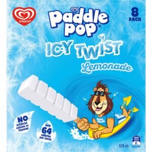 Paddle Pop Icy Twist Lemonade Ice Block Sticks