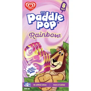 Paddle Pop Rainbow Sticks Rainbow
