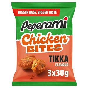 Peperami Chicken Bites Tikka Flavour 3 x 30g