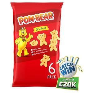 Pom-Bear Original Multipack Crisps 6x13g