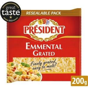 President Grated Emmental Cheese 200g