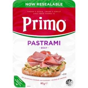 Primo Pastrami Beef Sliced