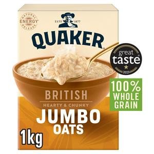 Quaker Jumbo Porridge Oats 1kg