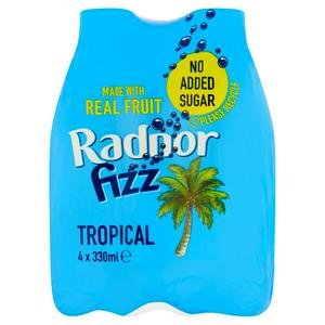 Radnor Fizz Tropical x4 330ml