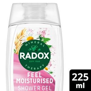 Radox Feel Moisturised Shower Gel Chamomile & Oat Body Wash 225ml