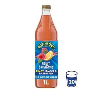 Robinsons Fruit Creations Lemon & Raspberry Squash 1L