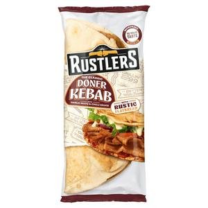 Rustlers 148g Classic Doner Kebab with Garlic Mayo & Chilli Sauce