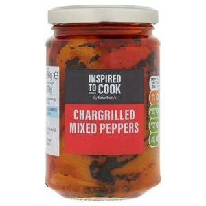 Sainsbury's 280g Chargrilled Mixed Peppers, Inspired to Cook