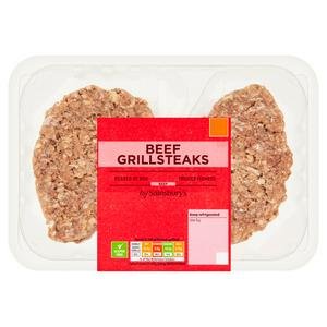 Sainsbury's 300g Beef Grill Steaks