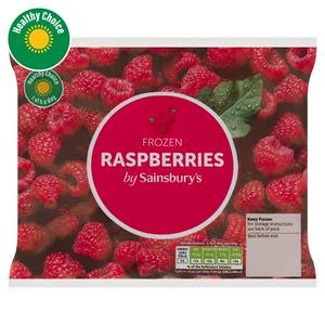 Sainsbury's 315g Frozen Raspberries