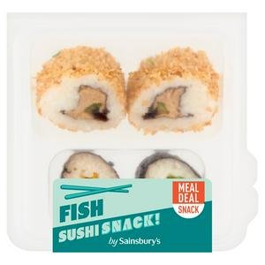 Sainsbury's 66g Snack Pack Tuna Sushi