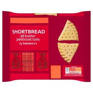 Sainsbury's All Butter Shortbread Petticoat Tails 440g
