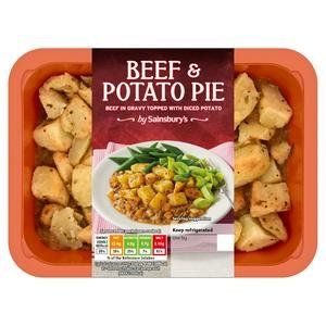 Sainsbury's Beef & Potato Pie, Autumn Edition 400g (Serves 1)