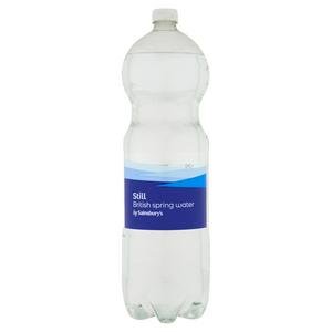 Sainsbury's British Bottled Spring Water Still 2L